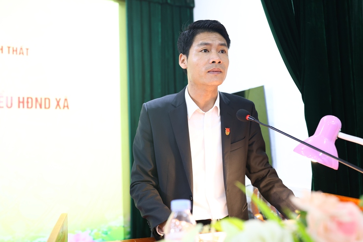 Hội nghị tiếp xúc cử tri với những người ứng cử Đại biểu HĐND xã Thạch Thất khoá II, nhiệm kỳ 2026 - 2031 tại đơn vị bầu cử số 2- Ảnh 3.