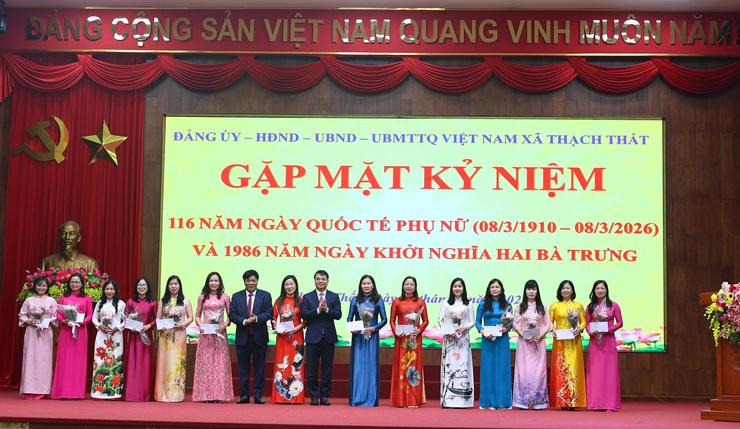 Thạch Thất: Gặp mặt kỷ niệm 116 năm ngày Quốc tế Phụ nữ 8/3- Ảnh 8.