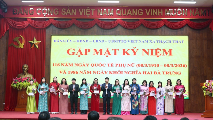 Thạch Thất: Gặp mặt kỷ niệm 116 năm ngày Quốc tế Phụ nữ 8/3- Ảnh 9.