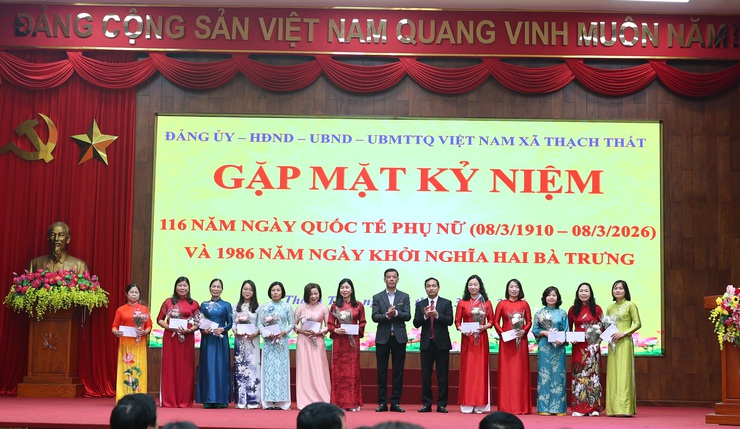 Thạch Thất: Gặp mặt kỷ niệm 116 năm ngày Quốc tế Phụ nữ 8/3- Ảnh 7.