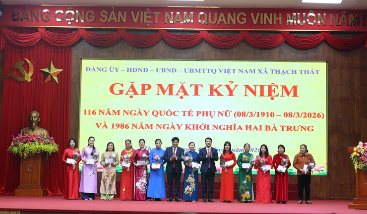Thạch Thất: Gặp mặt kỷ niệm 116 năm ngày Quốc tế Phụ nữ 8/3- Ảnh 5.
