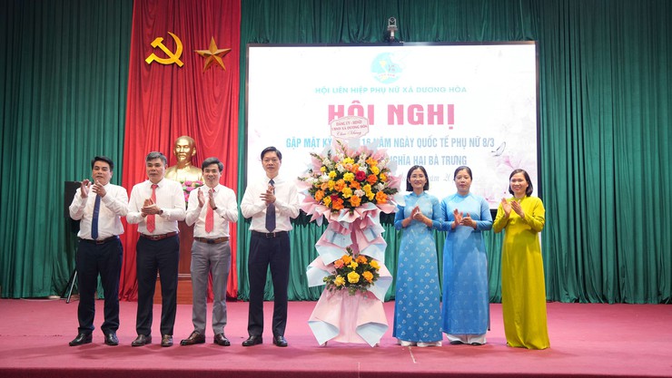 Hội LHPN xã Dương Hoà gặp mặt kỷ niệm 116 năm ngày Quốc tế Phụ nữ 08/3- Ảnh 5.