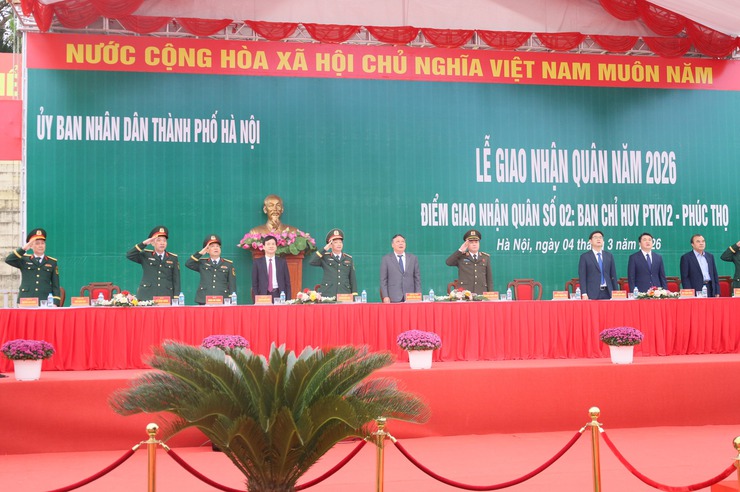 Xã Cổ Đô hoàn thành 100% chỉ tiêu giao quân năm 2026- Ảnh 1.