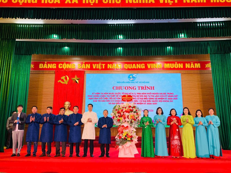 HỘI LHPN XÃ NỘI BÀI TỔ CHỨC CHƯƠNG TRÌNH KỶ NIỆM NGÀY QUỐC TẾ PHỤ NỮ 8/3- Ảnh 2.