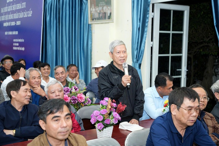 Vân Đình hoàn thành tiếp xúc cử tri với 42 ứng cử viên đại biểu HĐND xã Vân Đình khóa II, nhiệm kỳ 2026–2031- Ảnh 7.