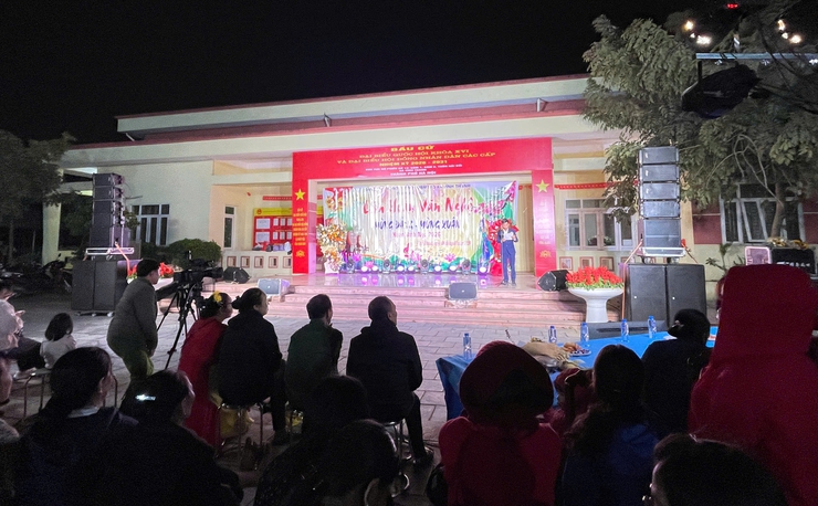 Thôn Hải Bối tổ chức Liên hoan văn nghệ mừng Đảng – mừng Xuân năm 2026- Ảnh 3.