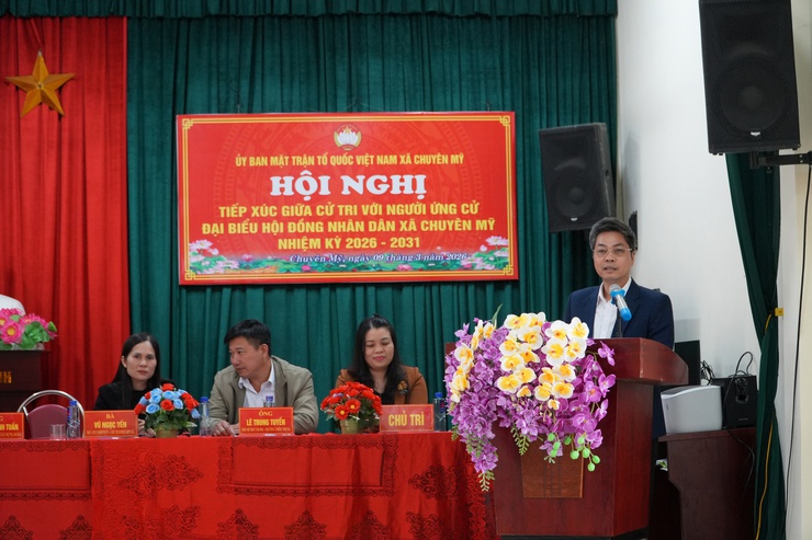 Các ứng cử viên tại đơn vị bầu cử số 5 tiếp xúc cử tri, vận động bầu cử đại biểu HĐND xã, nhiệm kỳ 2026 - 2031- Ảnh 6.