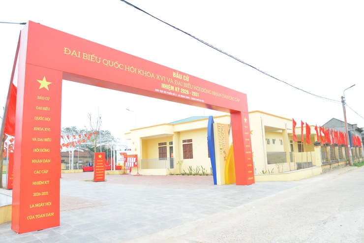 Minh Châu tập trung tuyên truyền trước ngày hội lớn- Ảnh 8.