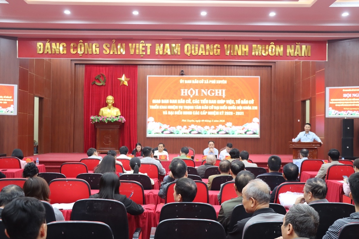 Hội nghị giao ban triển khai một số nhiệm vụ trọng tâm công tác bầu cử Đại biểu Quốc hội khóa XVI và Đại biểu HĐND các cấp nhiệm kỳ 2026 – 2031- Ảnh 1.