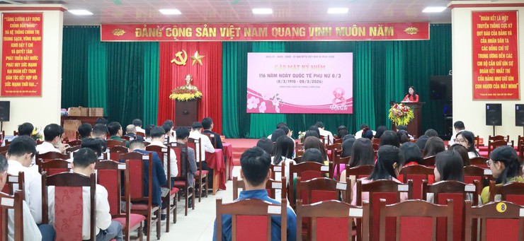 "Minh Châu gặp mặt, tôn vinh nữ cán bộ nhân kỷ niệm Ngày Quốc tế Phụ nữ 8/3"- Ảnh 2.