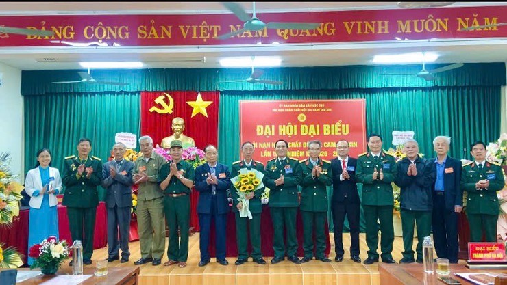 Ông Đỗ Văn Tân được tín nhiệm bầu làm Chủ tịch Hội Nạn nhân chất độc da cam/Dioxin xã Phúc Thọ tại Đại hội lần thứ Nhất nhiệm kỳ 2026-2031- Ảnh 10.