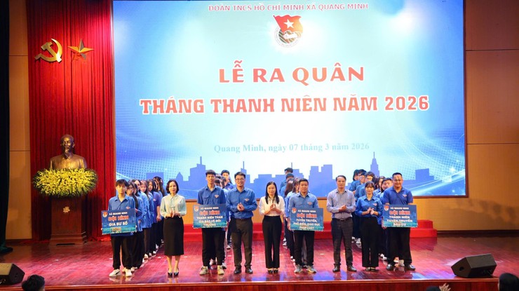 Đoàn thanh niên xã Quang Minh tổ chức Hội thi “Khi tôi 18 – Cử tri trẻ với lá phiếu trách nhiệm”- Ảnh 4.