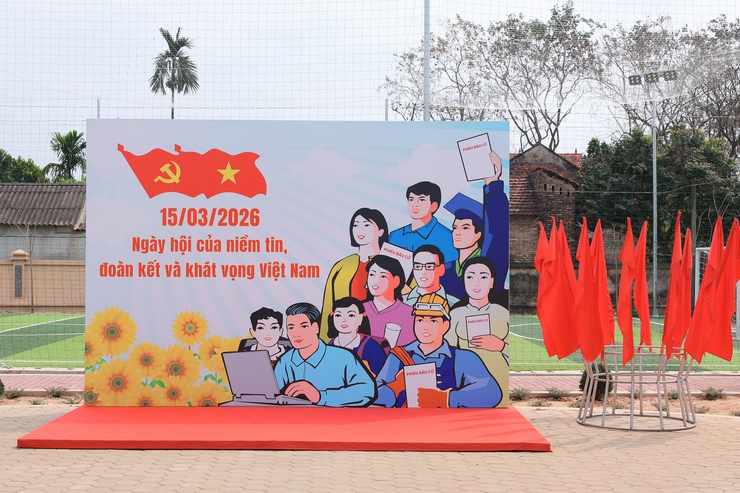 Minh Châu tập trung tuyên truyền trước ngày hội lớn- Ảnh 5.