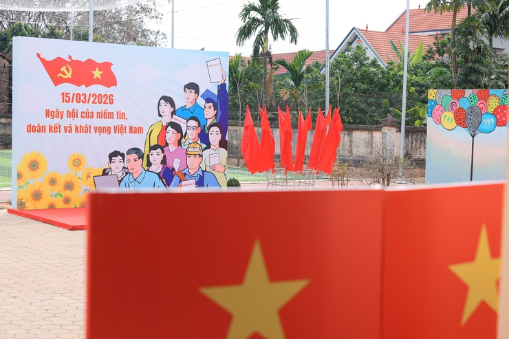 Minh Châu tập trung tuyên truyền trước ngày hội lớn- Ảnh 6.