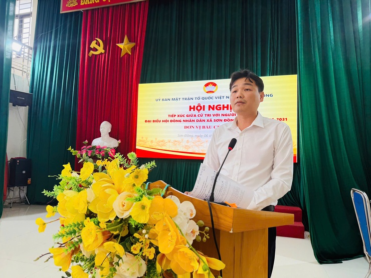 Các ứng cử viên tại đơn vị bầu cử số 01, 03, 07 tiếp xúc cử tri và vận động bầu cử đại biểu HĐND xã Sơn Đồng nhiệm kỳ 2026 – 2031- Ảnh 13.