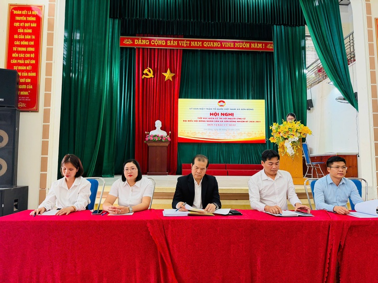 Các ứng cử viên tại đơn vị bầu cử số 01, 03, 07 tiếp xúc cử tri và vận động bầu cử đại biểu HĐND xã Sơn Đồng nhiệm kỳ 2026 – 2031- Ảnh 15.