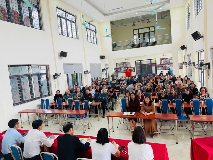 Các ứng cử viên tại đơn vị bầu cử số 01, 03, 07 tiếp xúc cử tri và vận động bầu cử đại biểu HĐND xã Sơn Đồng nhiệm kỳ 2026 – 2031- Ảnh 23.