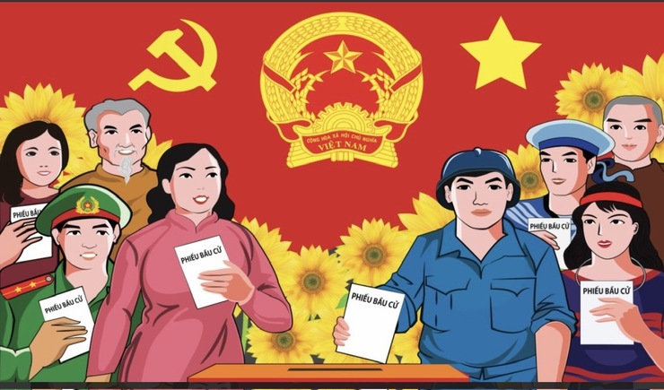 NGUYÊN TẮC BỎ PHIẾU TRONG BẦU CỬ ĐẠI BIỂU QUỐC HỘI KHÓA XVI VÀ ĐẠI BIỂU HĐND CÁC CẤP NHIỆM KỲ 2026-2031- Ảnh 1.
