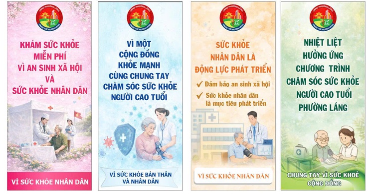 PHƯỜNG LÁNG TỔ CHỨC KHÁM SỨC KHỎE MIỄN PHÍ CHO 500 NGƯỜI CAO TUỔI TRÊN ĐỊA BÀN- Ảnh 12.