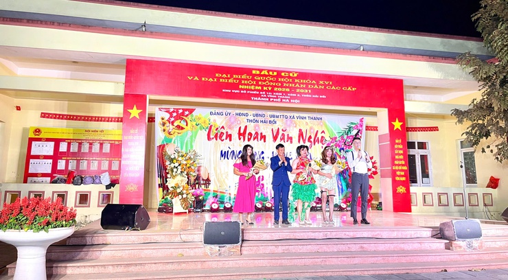 Thôn Hải Bối tổ chức Liên hoan văn nghệ mừng Đảng – mừng Xuân năm 2026- Ảnh 7.