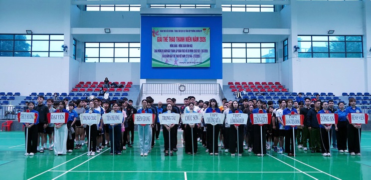 Phường Chương Mỹ tổ chức Giải thể thao thanh niên năm 2026- Ảnh 1.