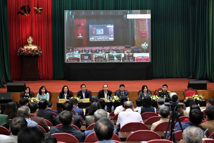 CÁC ỨNG CỬ VIÊN ĐẠI BIỂU HĐND THÀNH PHỐ HÀ NỘI TIẾP XÚC CỬ TRI ĐƠN VỊ BẦU CỬ SỐ 31- Ảnh 1.