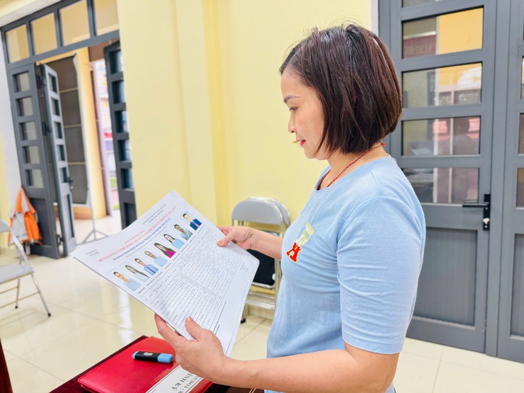 Phụ nữ Nam Phù: Thể hiện trách nhiệm trong từng lá phiếu bầu- Ảnh 1.