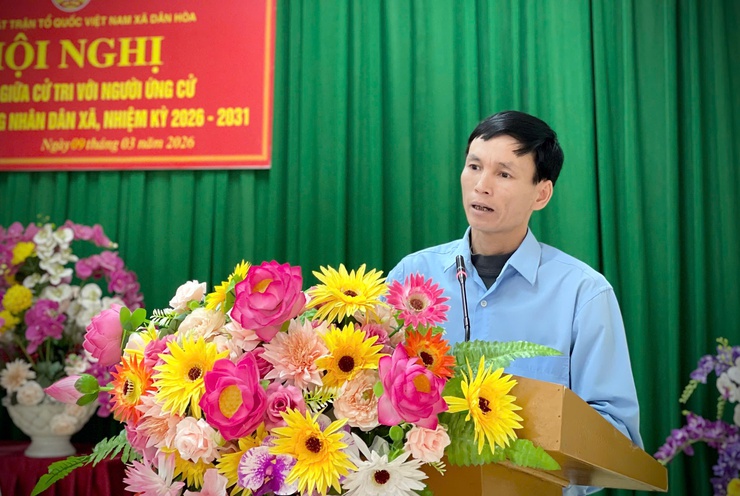 CÁC ỨNG CỬ VIÊN ĐƠN VỊ BẦU CỬ SỐ 02 TIẾP XÚC CỬ TRI THÔN THỊ NGUYÊN- Ảnh 8.