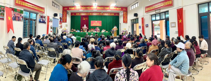 CÁC ỨNG CỬ VIÊN ĐƠN VỊ BẦU CỬ SỐ 02 TIẾP XÚC CỬ TRI THÔN THỊ NGUYÊN- Ảnh 14.