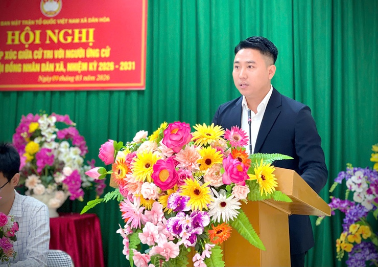 CÁC ỨNG CỬ VIÊN ĐƠN VỊ BẦU CỬ SỐ 02 TIẾP XÚC CỬ TRI THÔN THỊ NGUYÊN- Ảnh 4.