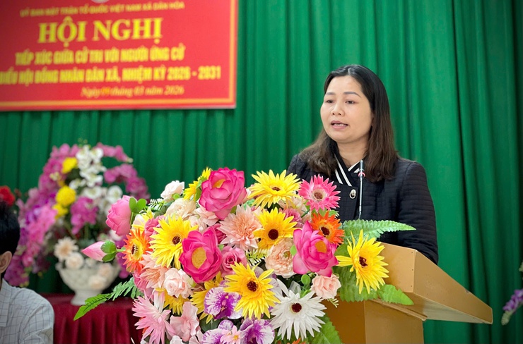 CÁC ỨNG CỬ VIÊN ĐƠN VỊ BẦU CỬ SỐ 02 TIẾP XÚC CỬ TRI THÔN THỊ NGUYÊN- Ảnh 6.