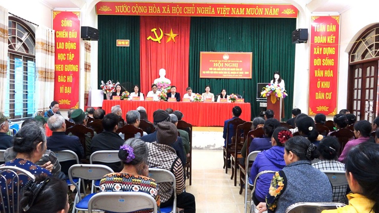  CÁC ỨNG CỬ VIÊN ĐƠN VỊ BẦU CỬ SỐ 5 TIẾP XÚC CỬ TRI THÔN PHÚC THỤY - Ảnh 14.