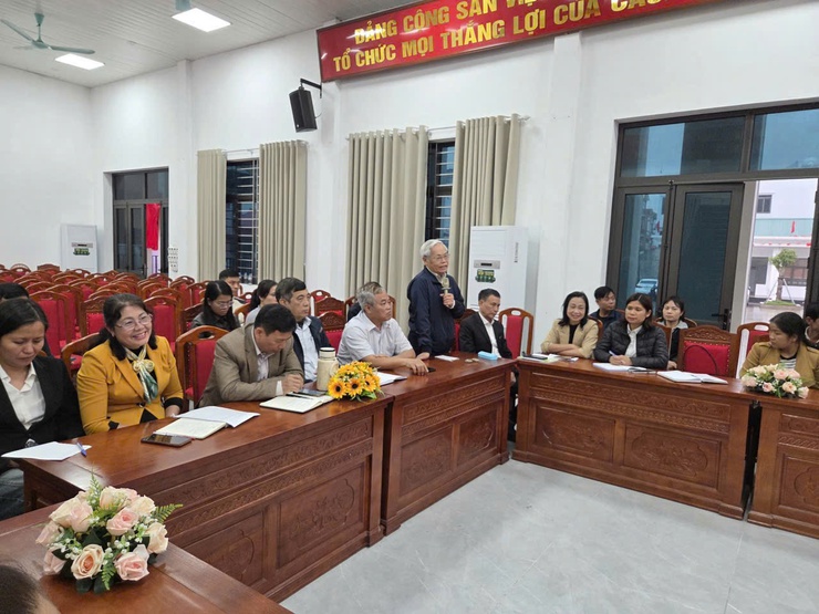 UBMTTQ Việt nam xã Bình Minh tổ chức hội nghị toạ đàm về công tác bầu cử đại biểu quốc hội khoá XVI và đại biểu HĐND các cấp nhiệm kỳ 2026- 2031- Ảnh 2.