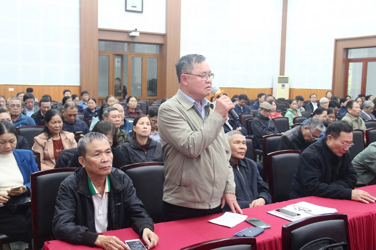 Phường Long Biên họp giao ban Ban Dư luận xã hội và các tổ vận gắn với công tác bầu cử- Ảnh 4.