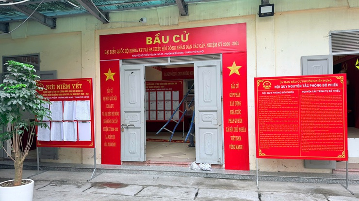 Những ngày “nước rút” trong công tác chuẩn bị bầu cử ở Kiến Hưng- Ảnh 4.