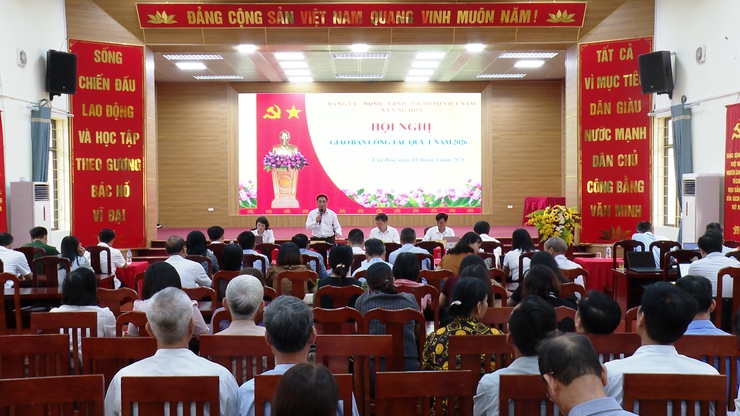 ĐẢNG UỶ - HĐND- UBND- UBMTTQ xã Ứng Hòa tổ chức hội nghị giao ban quý I năm 2026.- Ảnh 6.