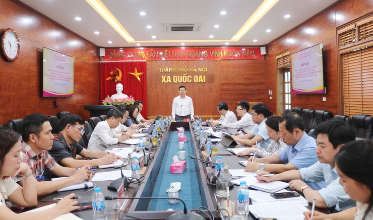 Đảng ủy xã Quốc Oai: Tăng cường phối hợp, phát huy vai trò các tổ chức trong thực hiện nhiệm vụ chính trị quý II/2026- Ảnh 1.