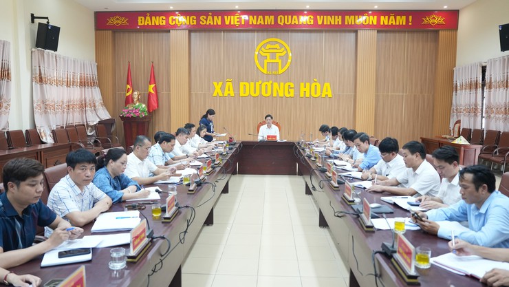 Ban Chấp hành Đảng bộ xã Dương Hoà khoá I, nhiệm kỳ 2025-2030 tổ chức Kỳ họp thứ 11 - Ảnh 1.