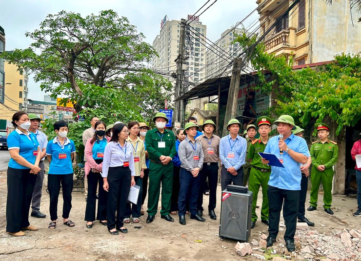 Phường Hoàng Mai quyết tâm bàn giao mặt bằng dự án đường Tam Trinh trước 5-4-2026- Ảnh 1.