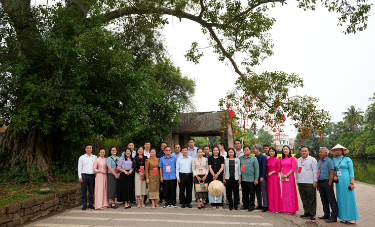 PHƯỜNG SƠN TÂY ĐÓN TIẾP ĐOÀN CÁN BỘ THỦ ĐÔ VIÊNG CHĂN (LÀO) ĐẾN TRAO ĐỔI KINH NGHIỆM- Ảnh 7.