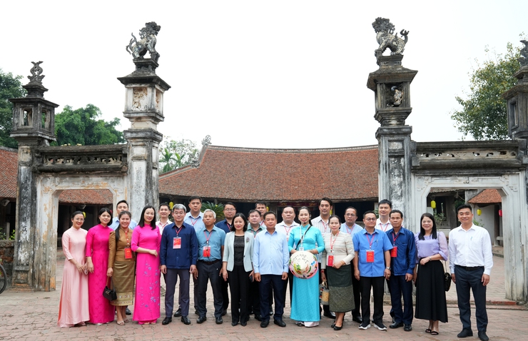 PHƯỜNG SƠN TÂY ĐÓN TIẾP ĐOÀN CÁN BỘ THỦ ĐÔ VIÊNG CHĂN (LÀO) ĐẾN TRAO ĐỔI KINH NGHIỆM- Ảnh 9.