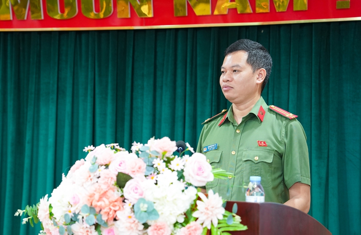 Lễ công bố Quyết định điều động cán bộ tại Công an xã Quốc Oai- Ảnh 2.