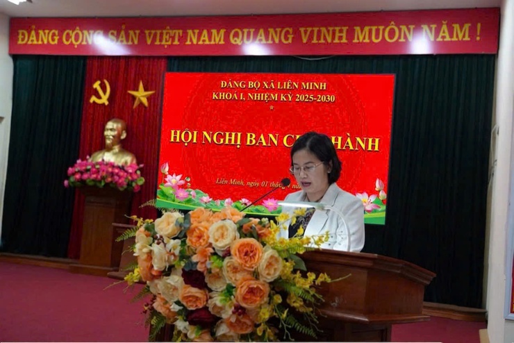 Hội nghị Ban chấp hành Đảng bộ xã Liên Minh khóa I, nhiệm kỳ 2025-2030- Ảnh 2.