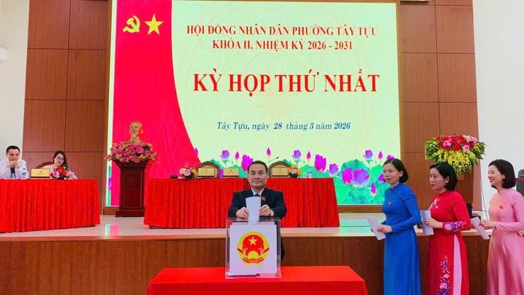 Kỳ họp thứ Nhất Hội đồng nhân dân phường khóa II, nhiệm kỳ 2026-2031- Ảnh 3.