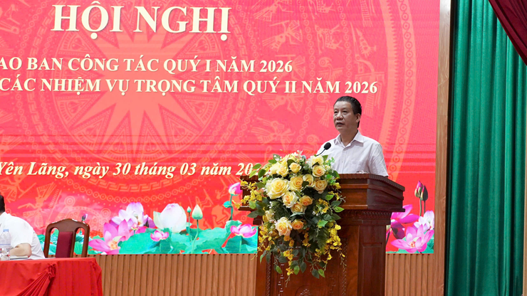 Yên Lãng họp giao ban quý I, triển khai trọng tâm quý II- Ảnh 3.