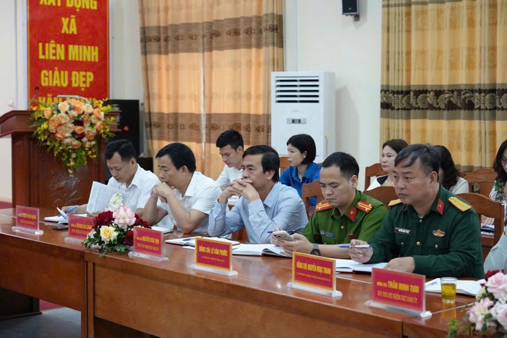 Hội nghị Ban chấp hành Đảng bộ xã Liên Minh khóa I, nhiệm kỳ 2025-2030- Ảnh 3.