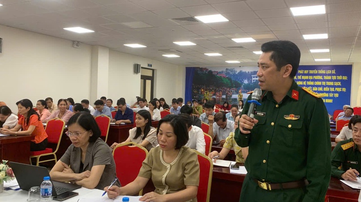 Đảng uỷ phường Tây Tựu triển khai các nhiệm vụ trọng tâm công tác Dân vận  vụ trọng tâm quý II năm 2026- Ảnh 2.