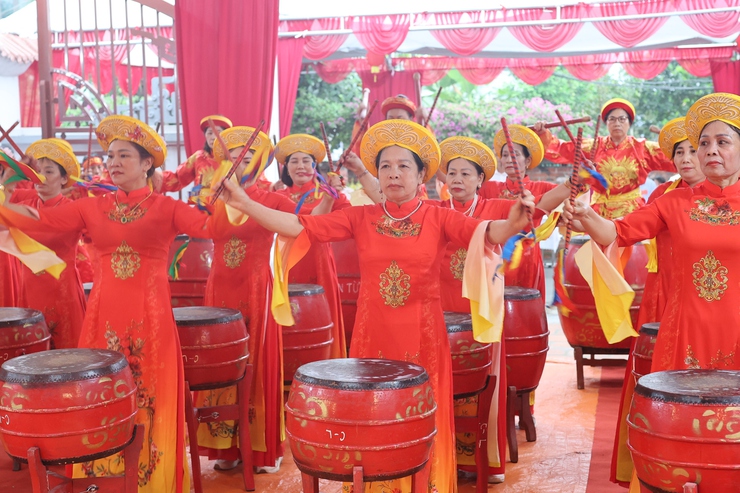 Lễ Khánh thành công trình tu bổ, tôn tạo Di tích lịch sử văn hóa đình Lại Khánh- Ảnh 6.