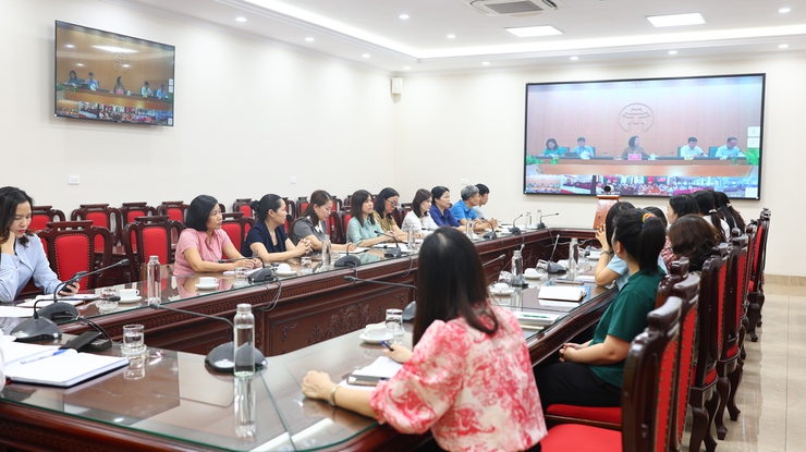 Thạch Thất: Tiếp sóng hội nghị về triển khai mô hình trường chất lượng cao và phòng chống dịch bệnh trên địa bàn- Ảnh 2.