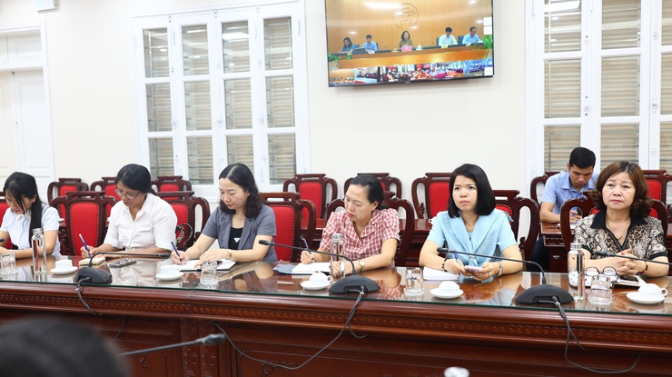 Thạch Thất: Tiếp sóng hội nghị về triển khai mô hình trường chất lượng cao và phòng chống dịch bệnh trên địa bàn- Ảnh 3.